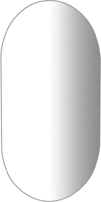 HAK Spiegel mit Schnittkante 40x70cm, Oval, CU free 22503