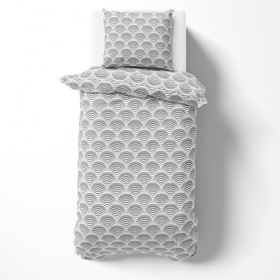 Unyqoos® Flanell-Bettwäsche-Set mit Grafikdesign für warme Winternächte