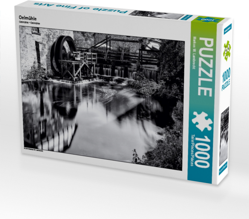 Calvendo Oelmühle 1000 Teile Puzzle quer 640x480mm, W. Lambrecht Markus; 7369288