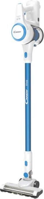 Candy CVIVA20 011, Tyčový vysávač, Bezvreckové, Biela, 0,7 L, Suchý, Cyklónový