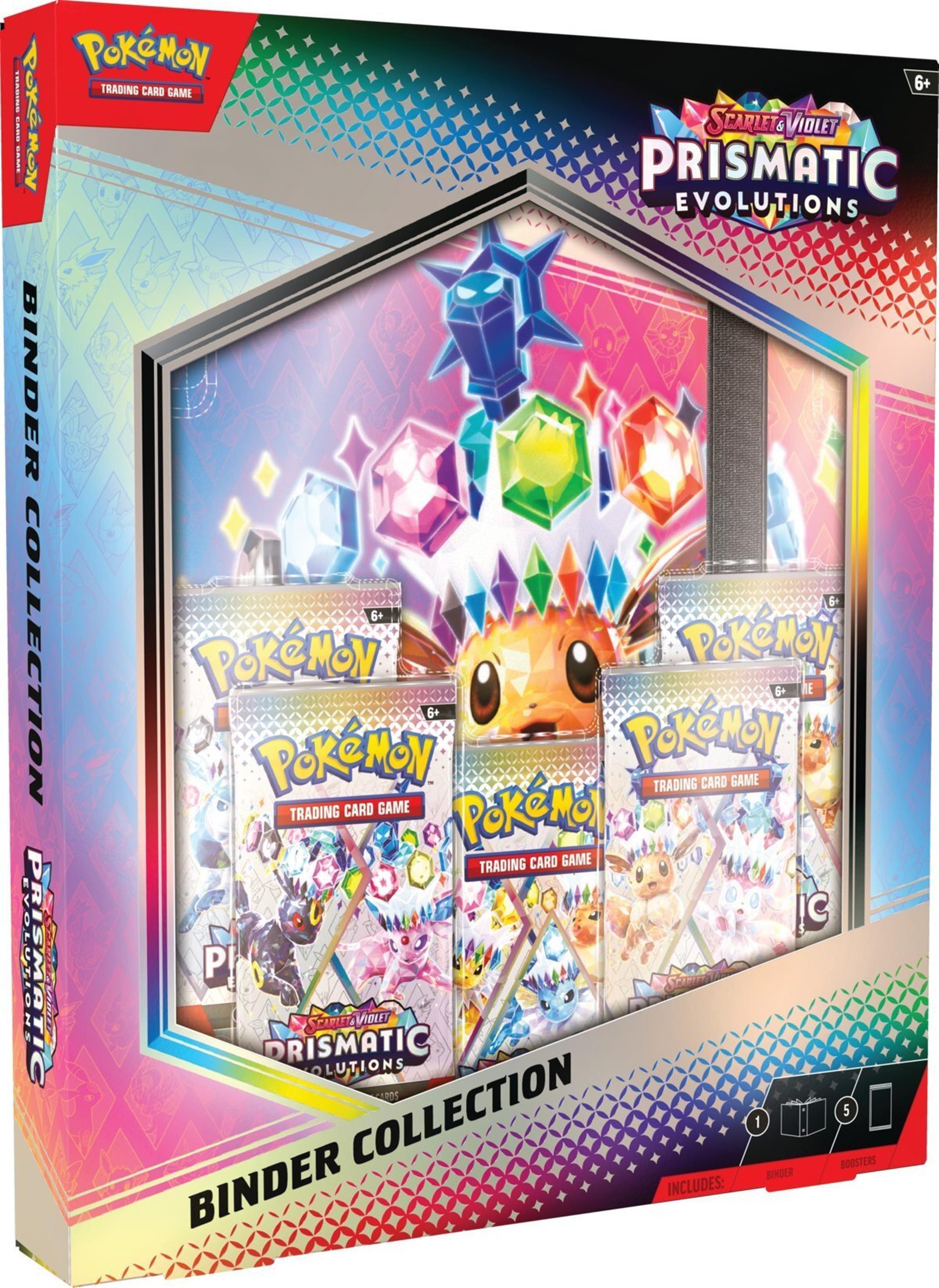 The Pokemon Company Pokémon TCG: SV8.5 Prismatic Evolutions - Binder Collection PCI10008