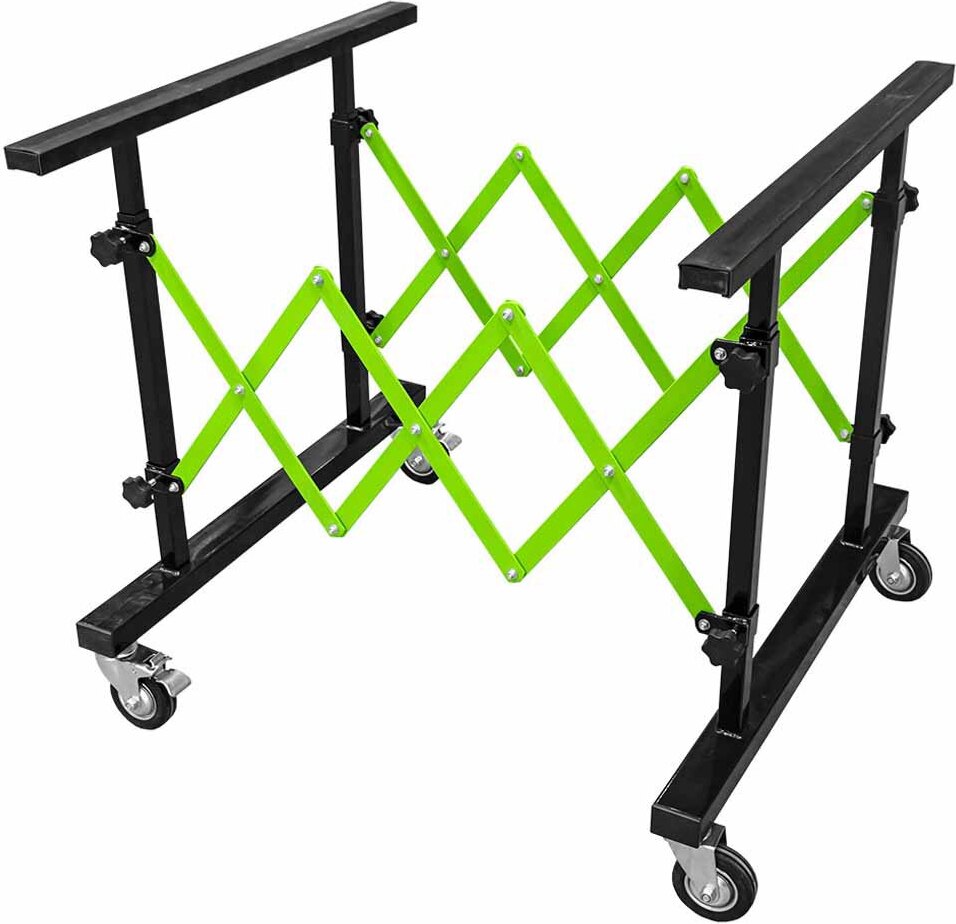 JBM 53124, Mobiles Gerüst, 100 kg, Schwarz, 4 Rad/Räder, 21,1 kg