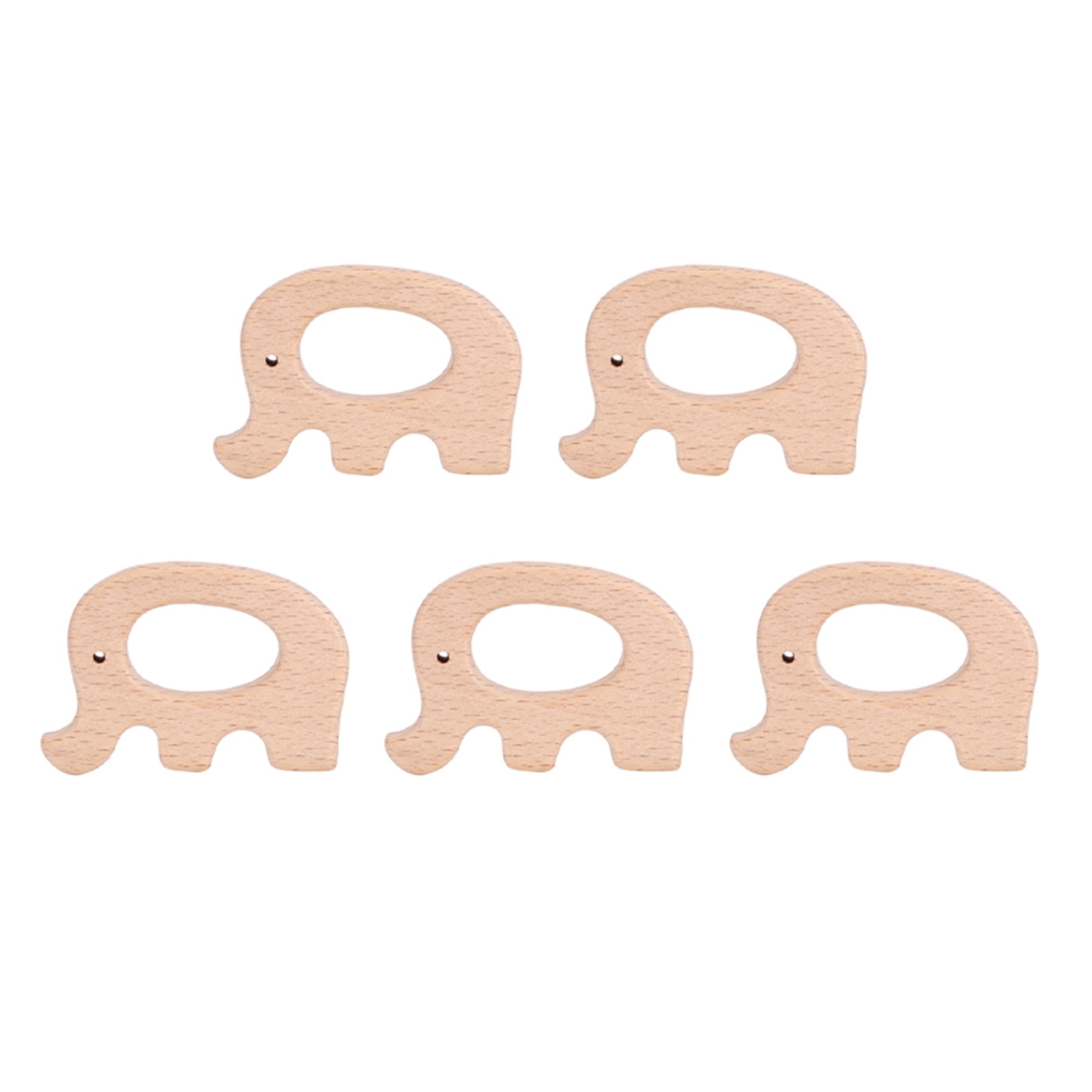 Cocosity Baby-Beißring aus Holz, Beißring aus Holz, Beißring aus Holz, Tier-Beißring
