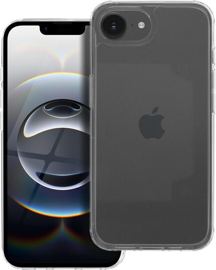SUPER CLEAR HYBRID puzdro na mobilný telefón vhodné pre IPHONE 16e transparentné