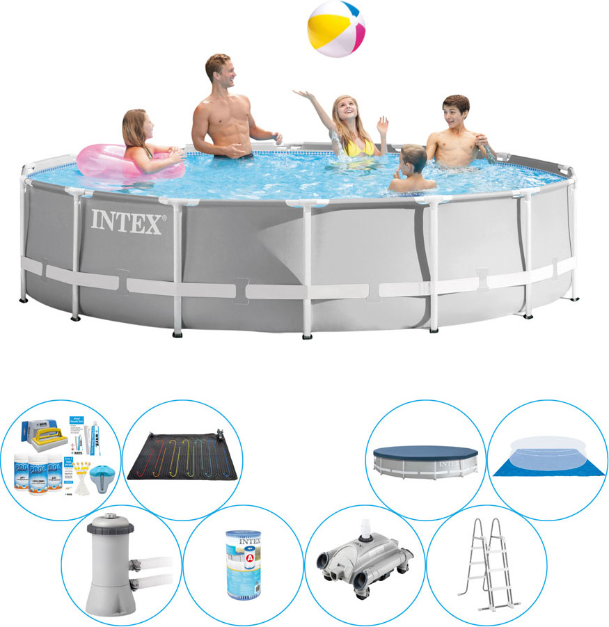 Príslušenstvo k bazénom Plus - Rám Intex Prism Round 427x107 cm