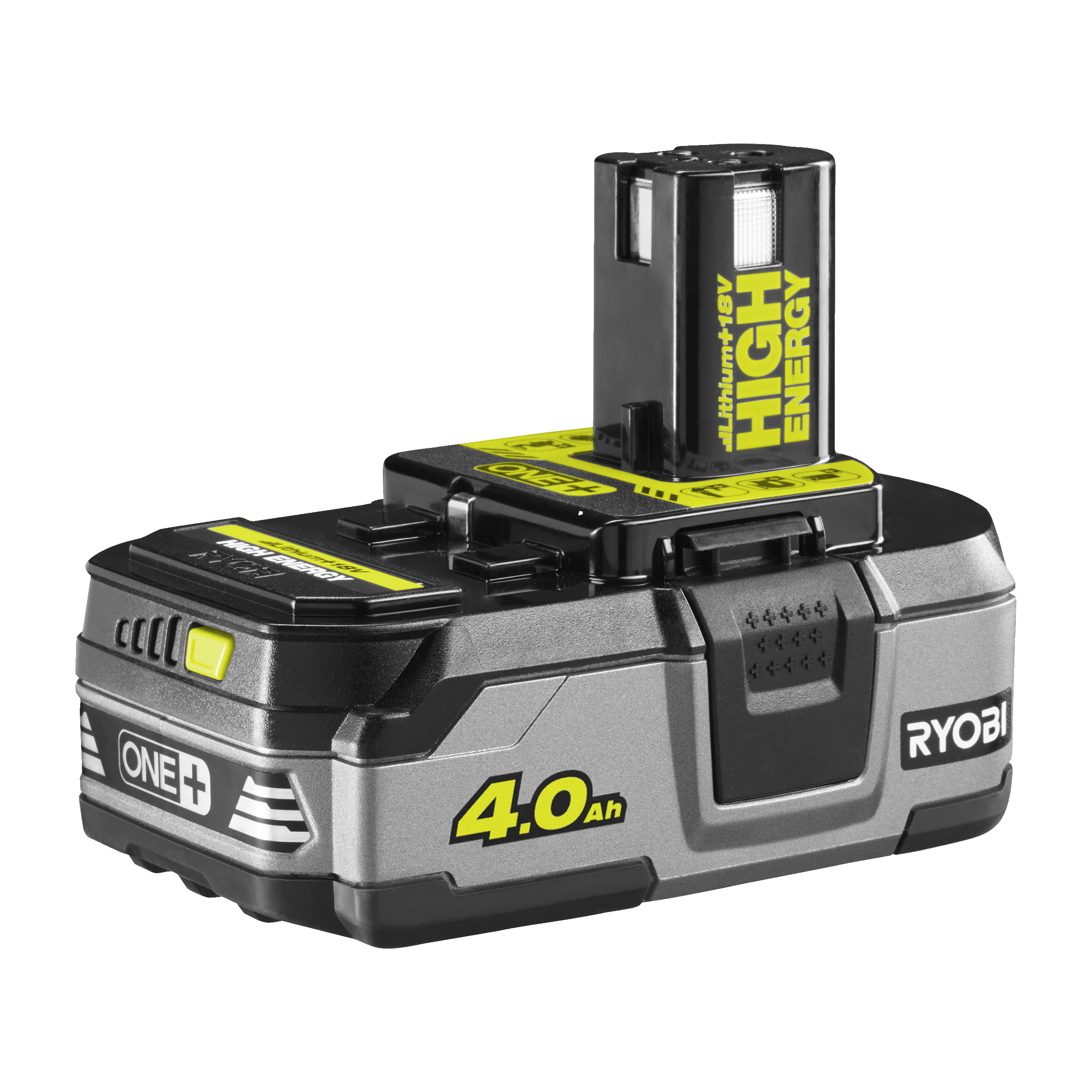 Ryobi RB1840T Akku 4,0 Ah 18 V ONE+ High Energy Ladezustandsanzeige