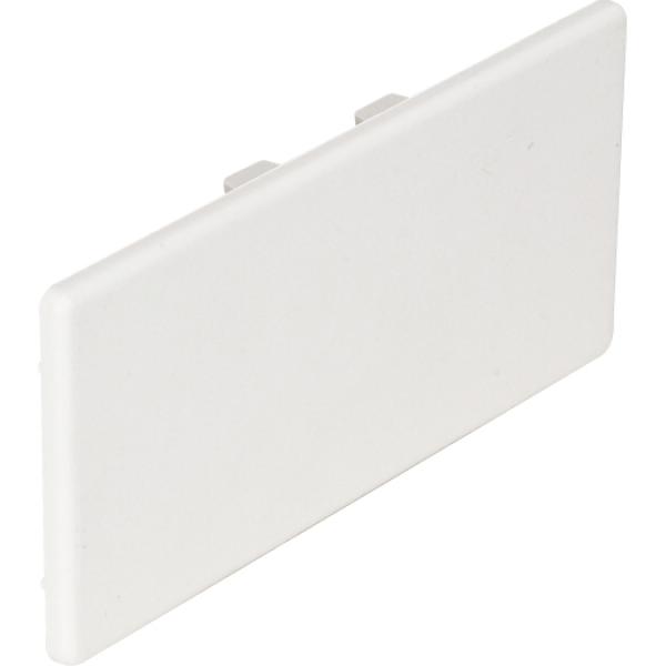 JÄGER DIREKT DE Endstück 60x110mm reinweiß für Kabelkanal