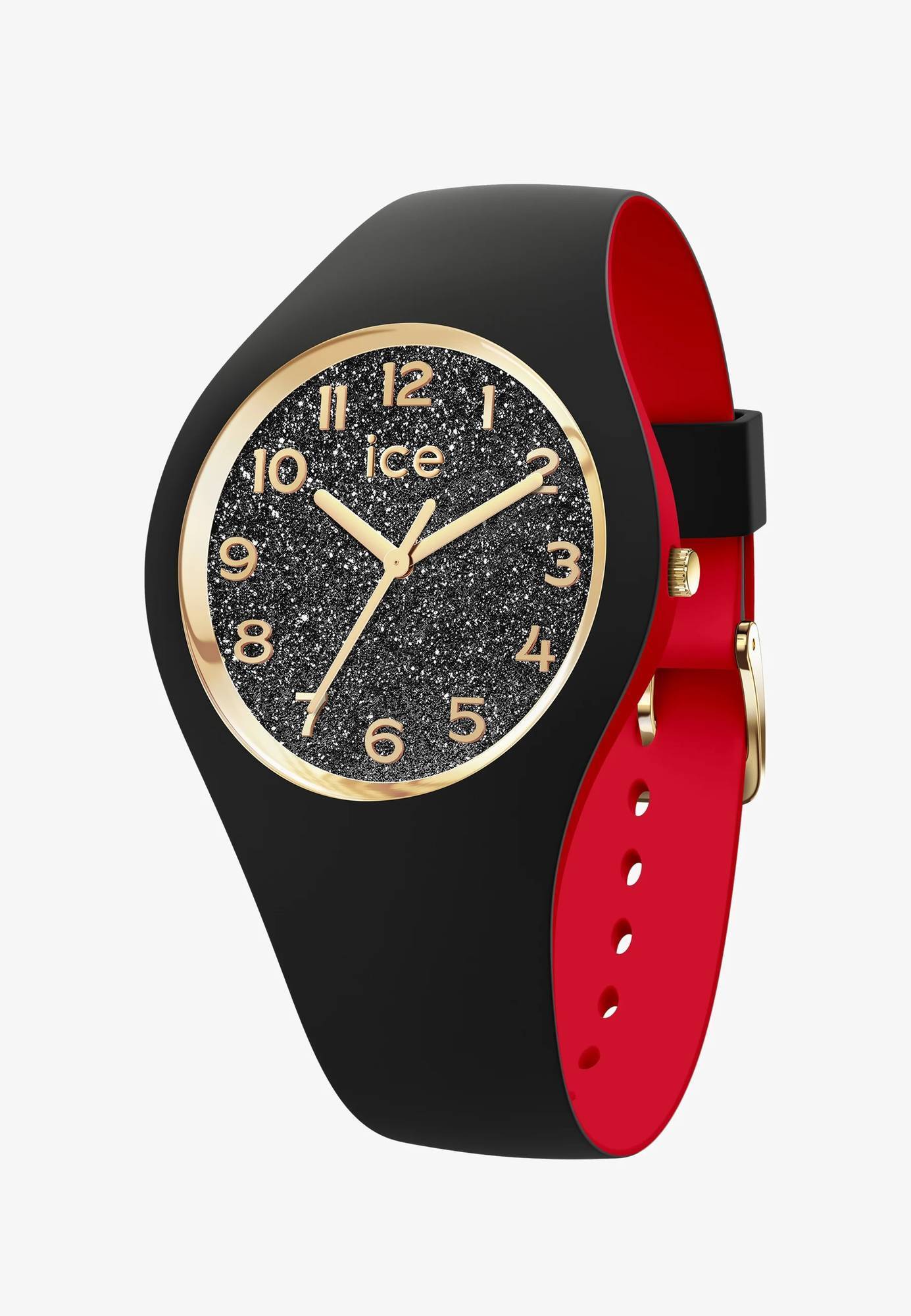 Hodinky Ice-Watch Ice Loulou Black Glitter Chic