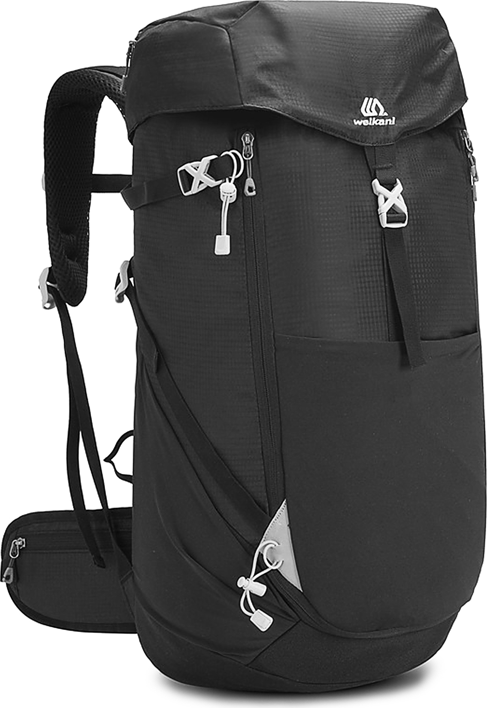 weikani 50L Wanderrucksack Herren Damen Rucksack Wasserdicht Trekkingrucksäcke Multifunktionale Outdoorrucksack