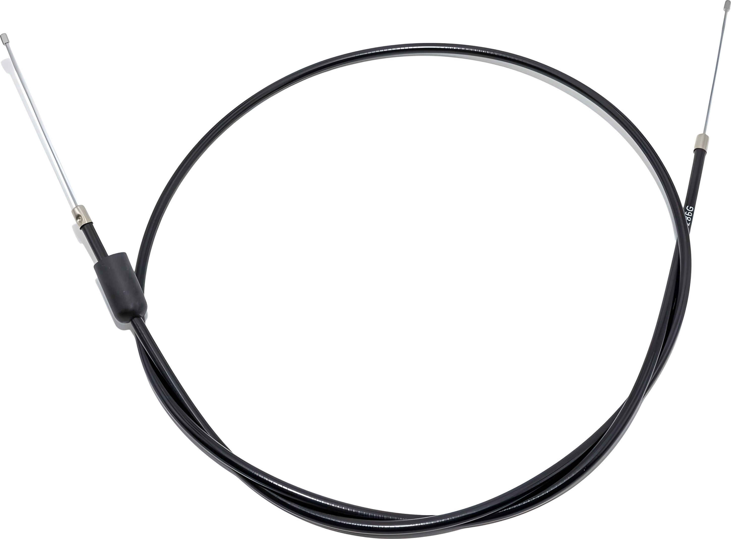 MZA Set: 4 Bowdenzüge schwarz, Scheibenbremse, Öldosierung - MZ ETZ 250 60621-G-M