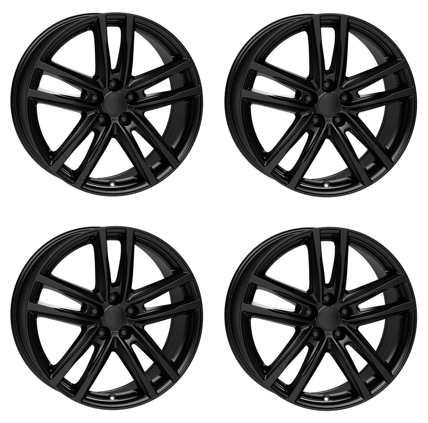 4 Rial Felgen X10 7.0x18 ET43 5x112 SW für SEAT Altea Ateca Cupra Ateca Leon Tarraco Tarraco FR 4-X10-70843V24-5