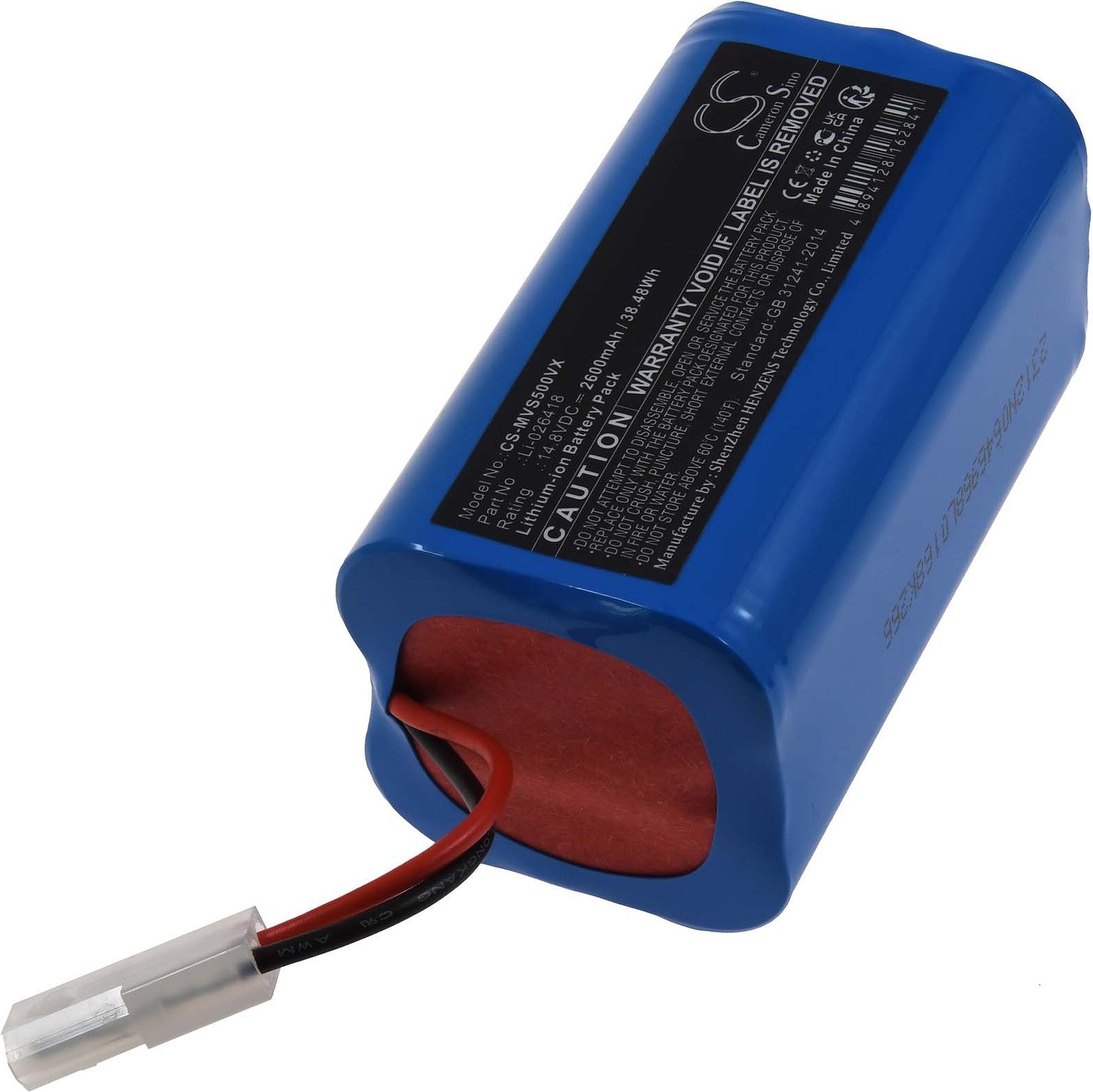 Powery Akku passend für Saugroboter Xiaomi G1 Mijia / myVacBot SN500 / Typ Li-026418 G1.21.M42E