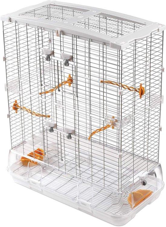 OEM Vogelkooi 74,9x38,1x92,7cm weiß 2026