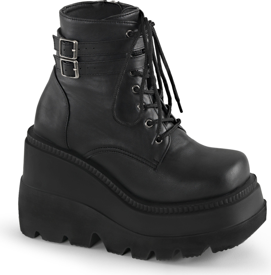 SHAKER-52 Dámske topánky DemoniaCult, Black Matt , EU 35, US 5