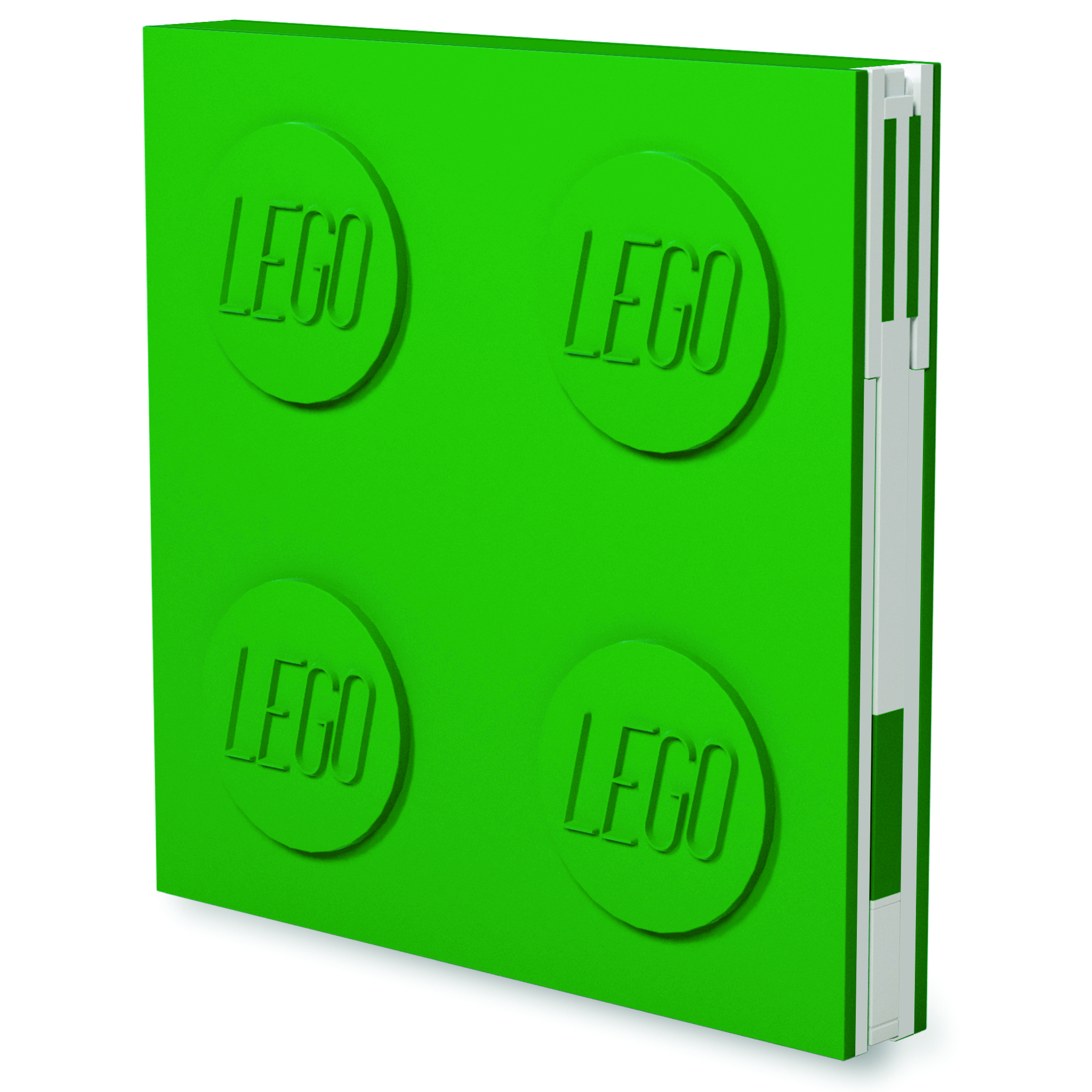 LEGO Notizbuch mit Stift Grün