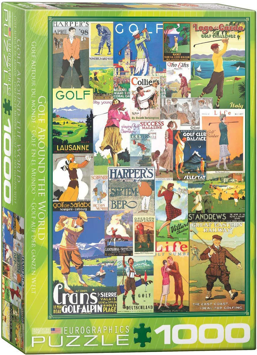 Empireposter 1000 Teile Puzzle Vintage Werbeposter Golf 867797