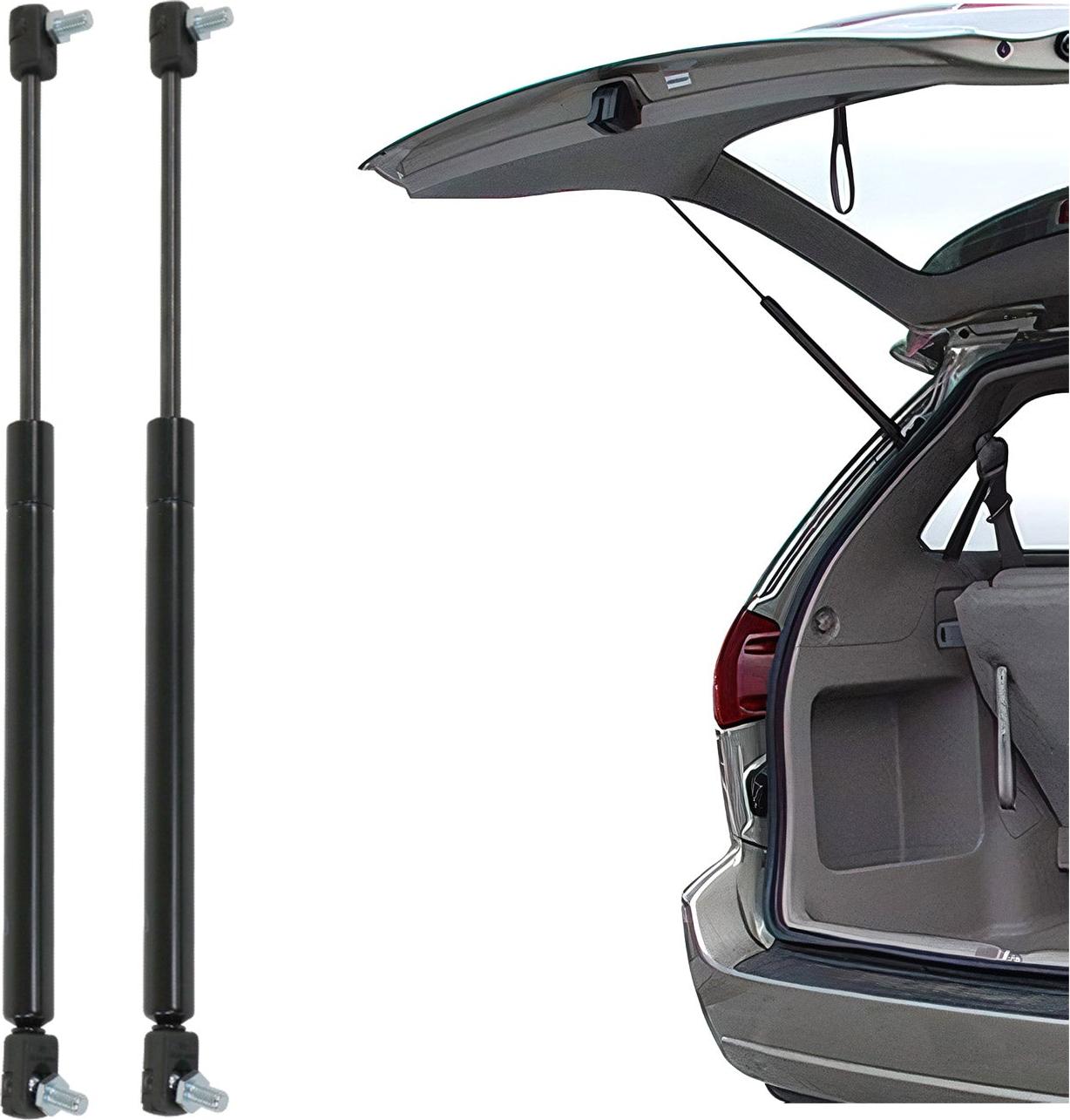 Omtec 2x Heckklappendämpfer Gasfeder Dämpfer für VW Tiguan 2007-2025 Edelstahl