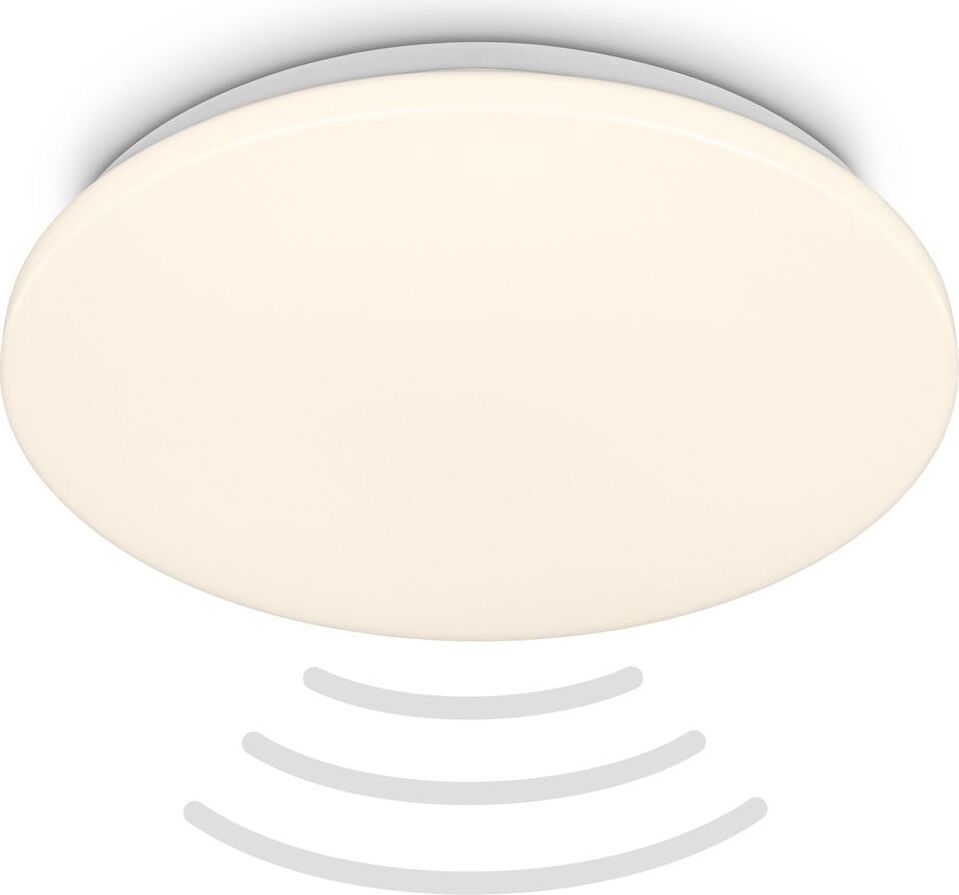 Briloner LED Deckenlampe Bewegungsmelder IP54 LED Badlampe Badezimmerleuchte Warmweiß 3828016