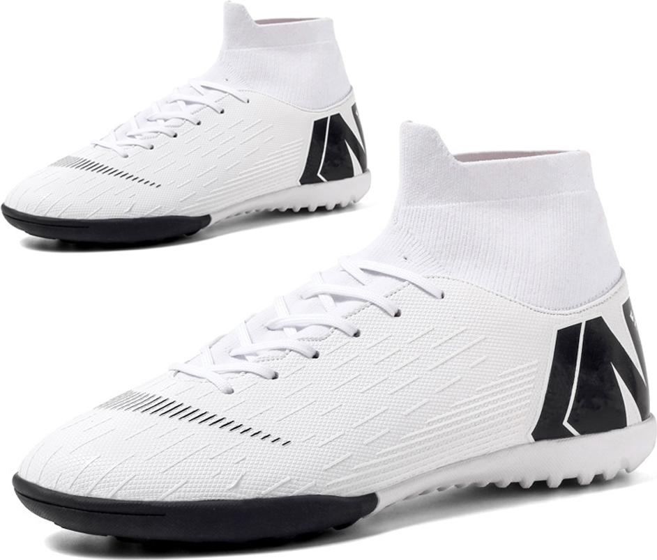 Aibecy Outdoor-Hallenfußball-Fußballschuhe, Jugend-Fußballschuhe, Herren-Fußballschuhe mit Spikes für Trainingsballspiele