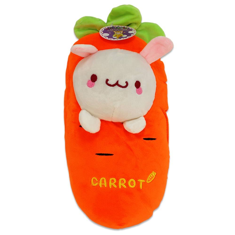 BEMIRO Kuscheltier Hase in Karotte kawaii - ca. 35 cm