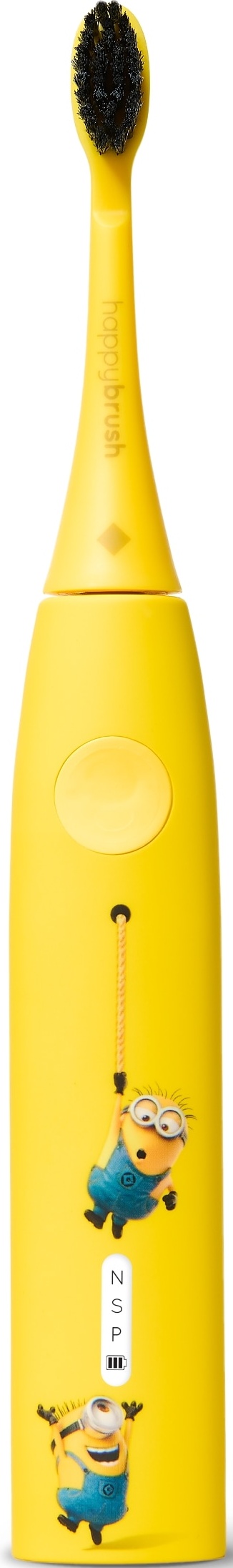 happybrush StarterKit Schall Eco VIBE 3 Minions, elektrická zubná kefka, žltá