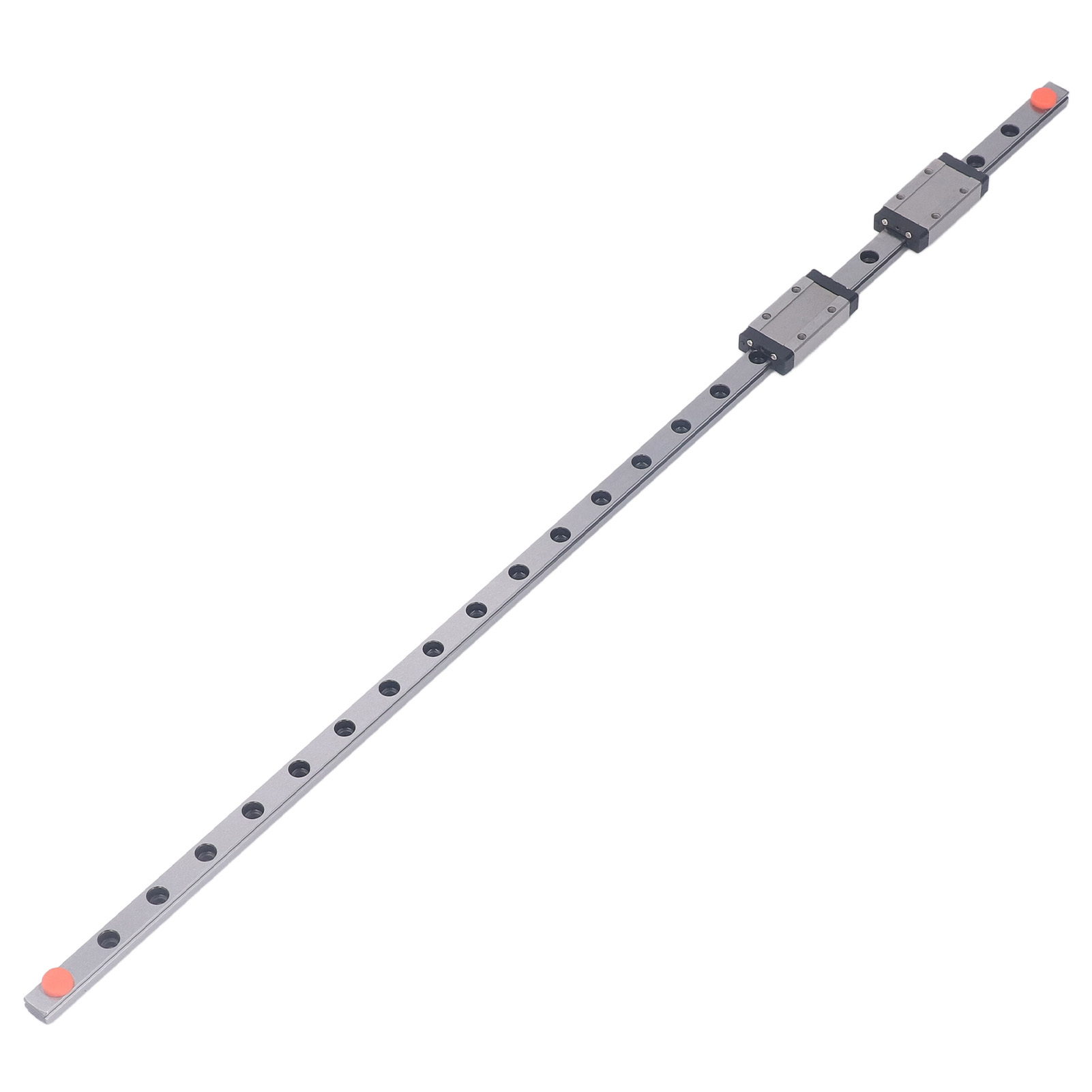 600 mm lineárna koľajnica s 2 klzákmi MGN9H ložisková oceľová posuvná vodiaca dráha pre 3D tlačiareň CNC stroj