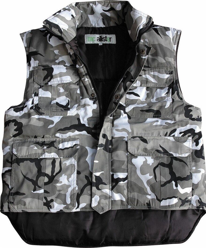 Commando-Industries US RANGER WESTE Army Rangerweste Steppweste gefüttert Jagd-Weste Angler-Weste Citytarn