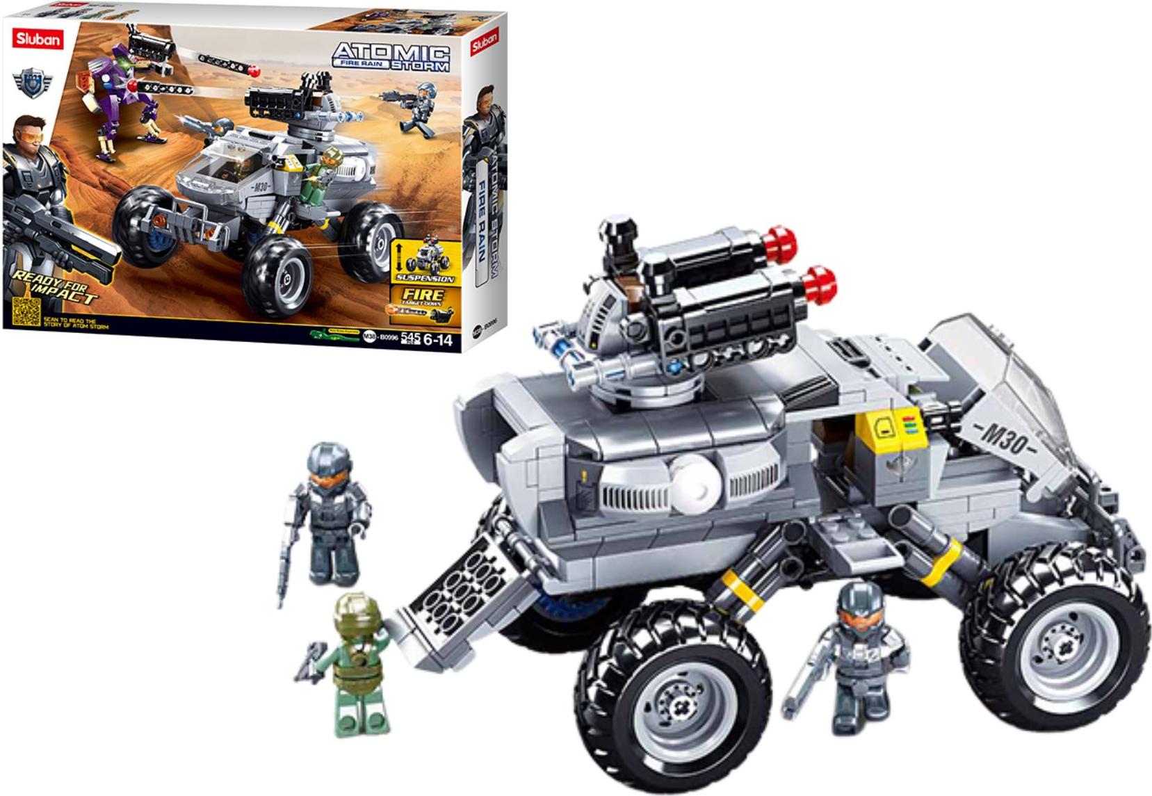 SLUBAN KOSMOS BLOCKS Raumfahrzeug vom Mars 545 - B0996