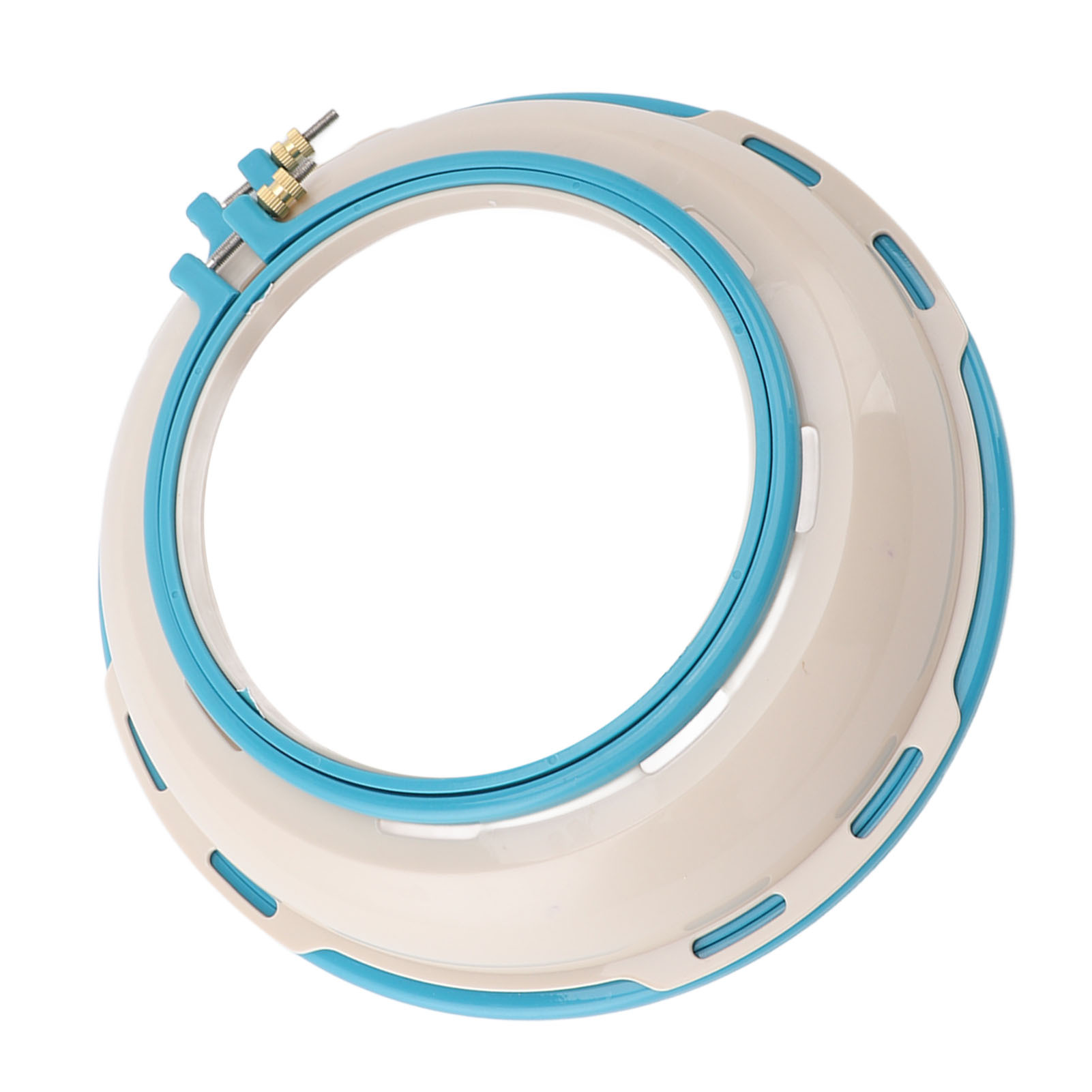 Cocosity Stickerei Stand Hoop,Punch Needle Stand Hoop,Doppelseitige Stickerei Hoop,Runde Stickerei Hoop,Kreuzstich Hoop,Stickerei Hoop