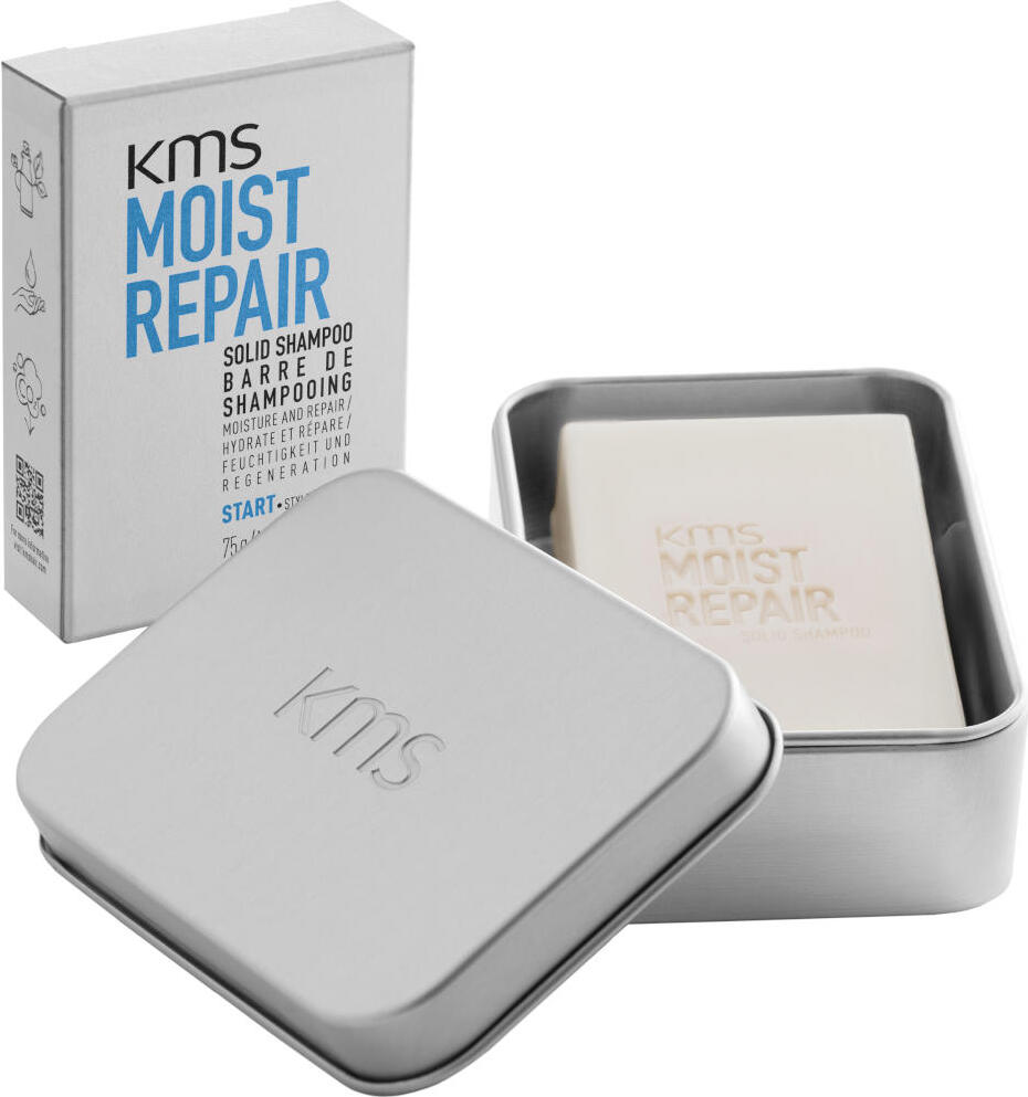 KMS HeadRemedy tuhý šampón Sensitive pre všetky typy vlasov 75g MoistRepair