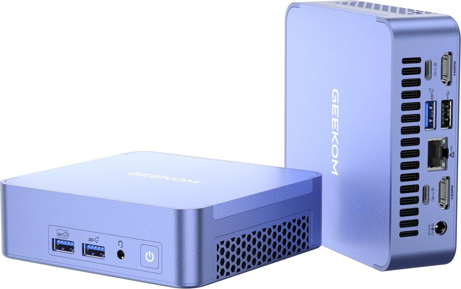Mini počítač GEEKOM AX8 Pro AI, AMD Ryzen 9 8945HS (8 jadier 16 vlákien, až 5,2 GHz) Mini herný počítač Windows 11 Pro 32+2TB AMD Ryzen AI | Windows 11 Pro