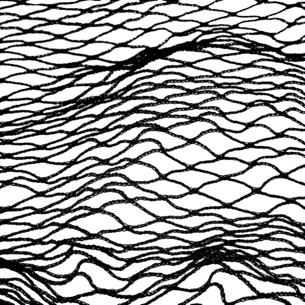 Tréningová golfová sieť, odolná sieť, ľahko nastaviteľná, čierna