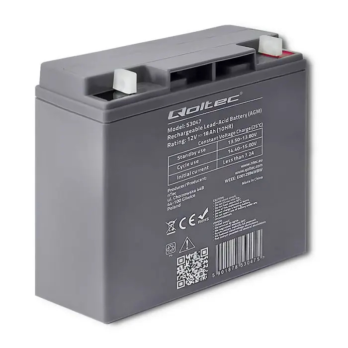 Batéria AGM | 12V | 18Ah | max. 270A