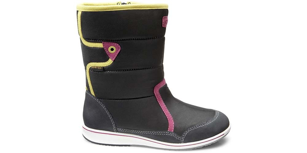 Detské zimné topánky Ecco Jogga black zateplené Gore-Tex 33