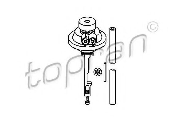 TOPRAN Unterdruckdose Vergaser 100 577 für VW GOLF II (19E 1G1) PASSAT (32B)