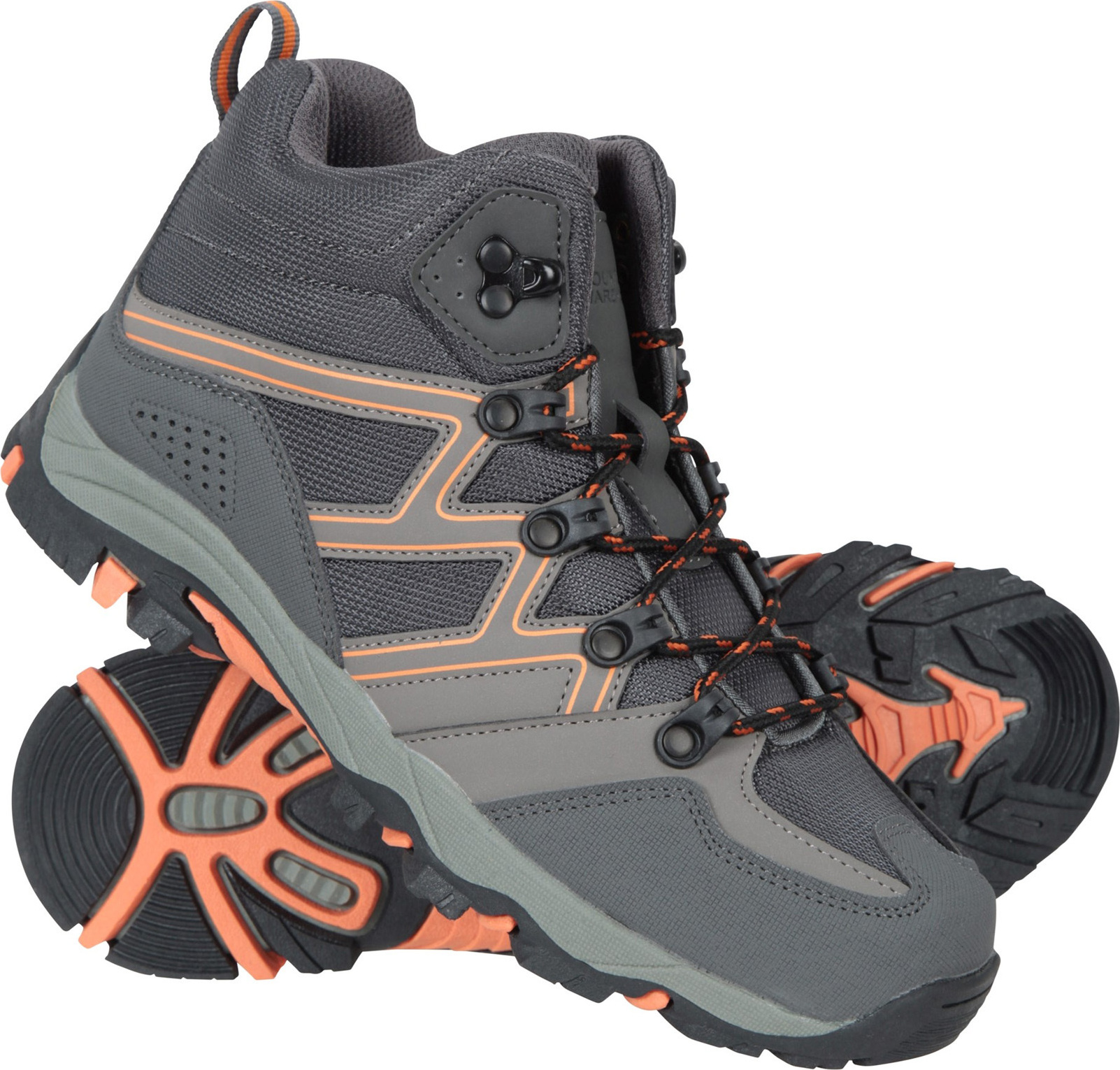 Mountain Warehouse - Detské túlavé šľapky "Oscar" MW260 (29 EU) (Grau)