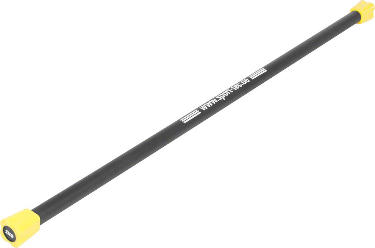 Sport-Tec Gewichtsstange 2 kg, gelb, Hantelstange, Langhantel, Gewichtsstab 30051