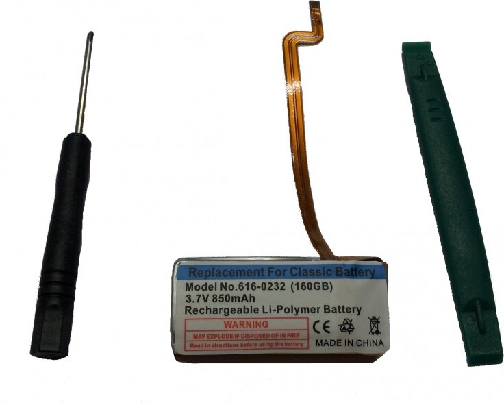 Sintech Batterie für iPod Video 60-80GB/iPod Classic 160GB, 850 mAh VAR2687