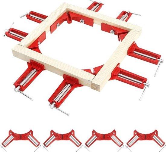 OEM Hochleistungs-Hoekklemmen für Holzbearbeitung, 4er Set, Holzbearbeitungswerkzeug 2026