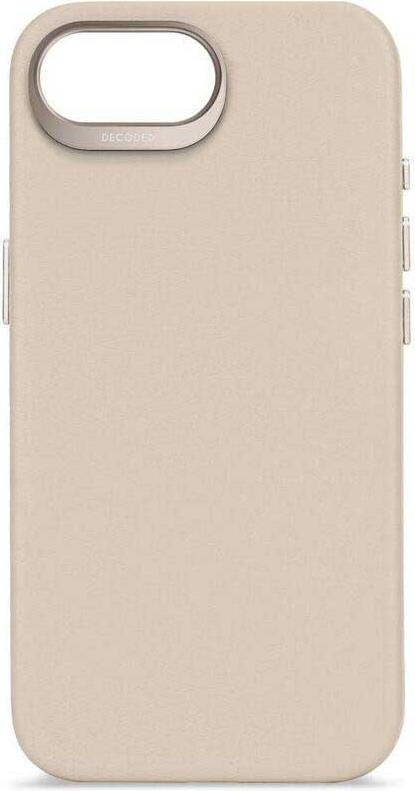Etui Decoded Silicone Backcover Z Magsafe Na Iphone 16E - Beżowe