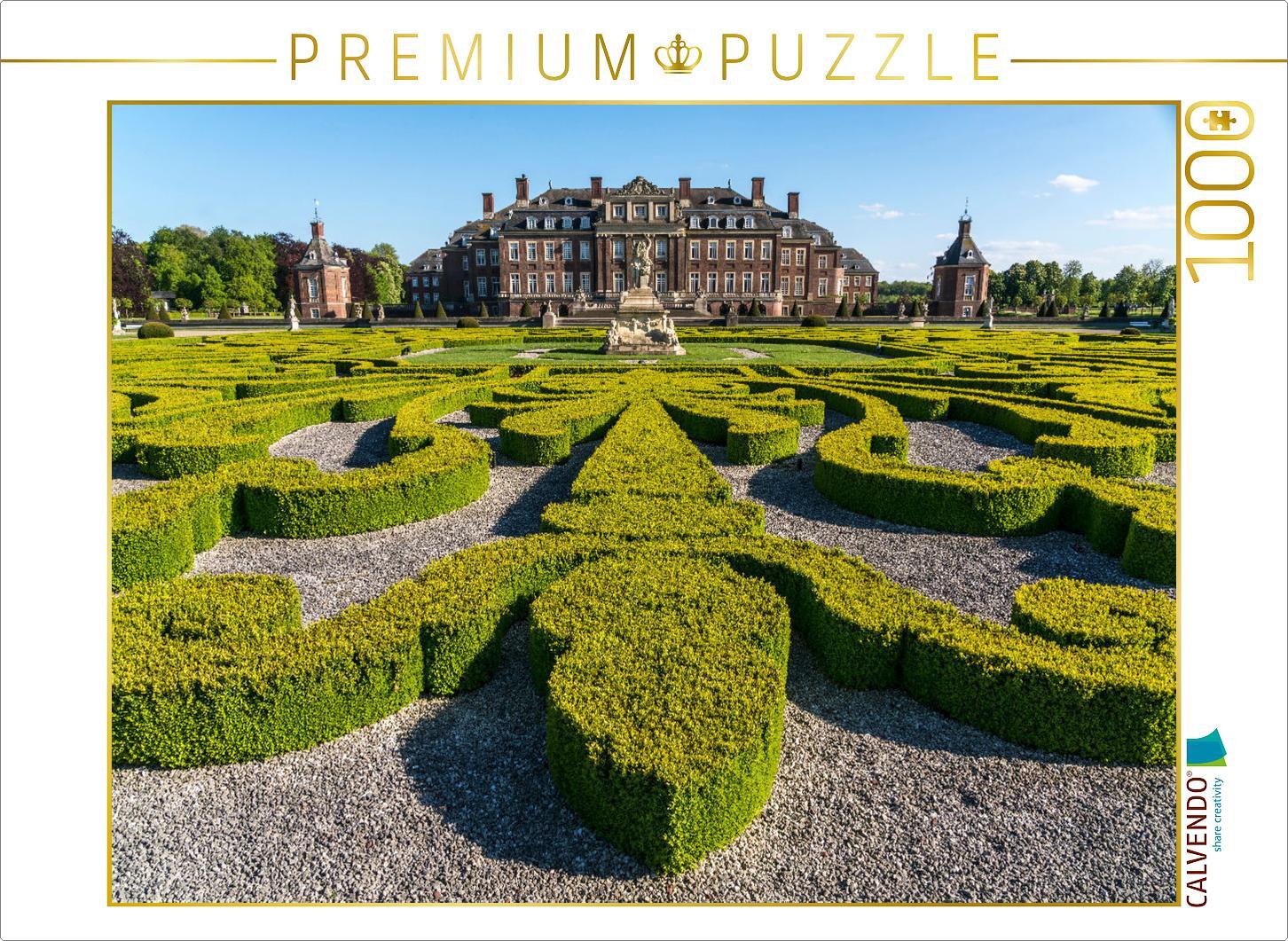 CALVENDO Puzzle Schloss Nordkirchen | 1000 Teile Lege-Größe 64x48cm Foto-Puzzle für glückliche Stunden