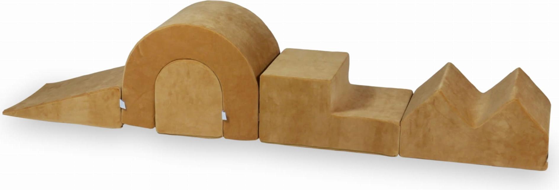 Mimii Samtweicher Karamellschaum-Spielplatz, 5 Stück