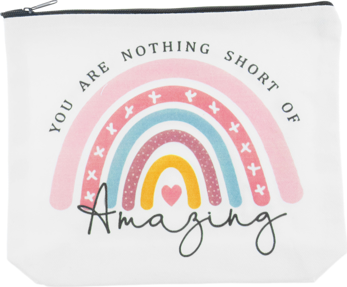 Jormftte Regenbogen-Make-up-Tasche, lustige Freundschaftsgeschenke für Frauen, Entspannung, kleine Reisegeschenke für sie, Geschenke für die beste Freundin, inspirierende Geschenke für Frauen, Dankeschön-Geschenke KAU-HT-CPK-PH-20250411-66