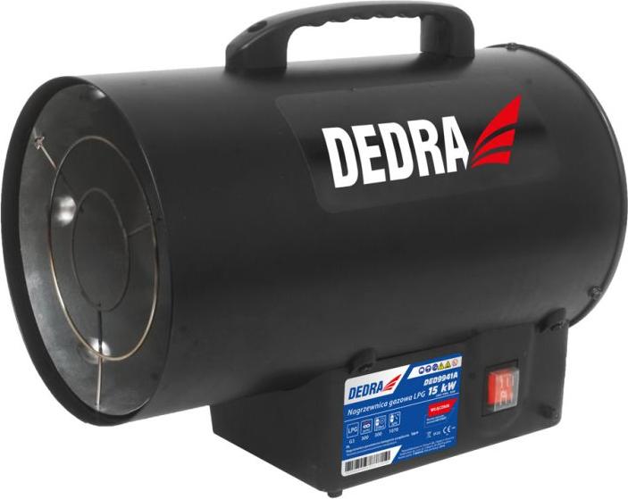 DEDRA DED9941A, Čierna, 15000 W, 150 m², 15000 W, 230 V, A