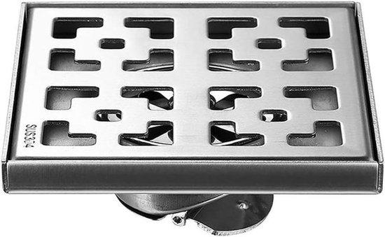 OEM Bodenabfluss, Duschenabfluss, Bodenabfluss mit Geruchsblochung und Haarfilter, 15 x 15 cm 2026