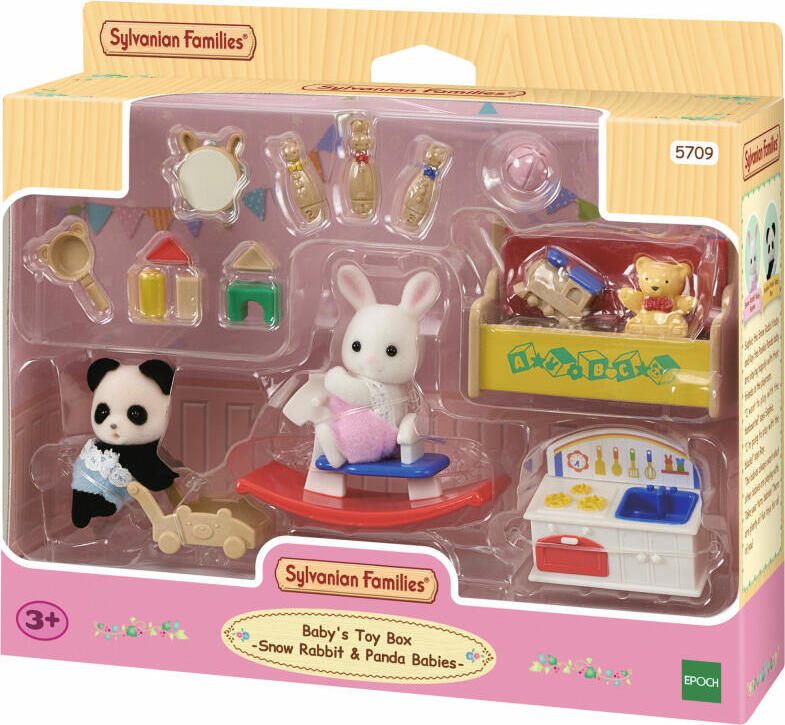 EPOCH Games Sylvanian Baby Kindergarten Spielzeug mit Figuren 5709