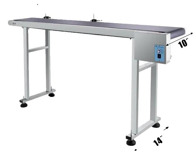 OEM Förderbandmaschine, 150 CM Länge, Edelstahl-Geländer 4013