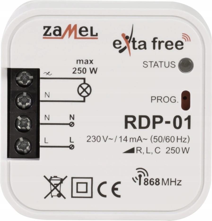 Zamel Einkanal-Funkdimmer RDP-01 Smart Home