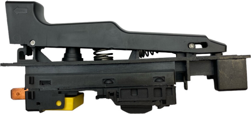 Trade-Shop Elektronikschalter Schalter mit 4 Anschlusskontakten für Bosch GWS 24-180 JBX GWS 24-230 JBX GWS 26-230 JBV GWS 24-230 JBX GWS 24-230 JVX PWS 20-230 169145564