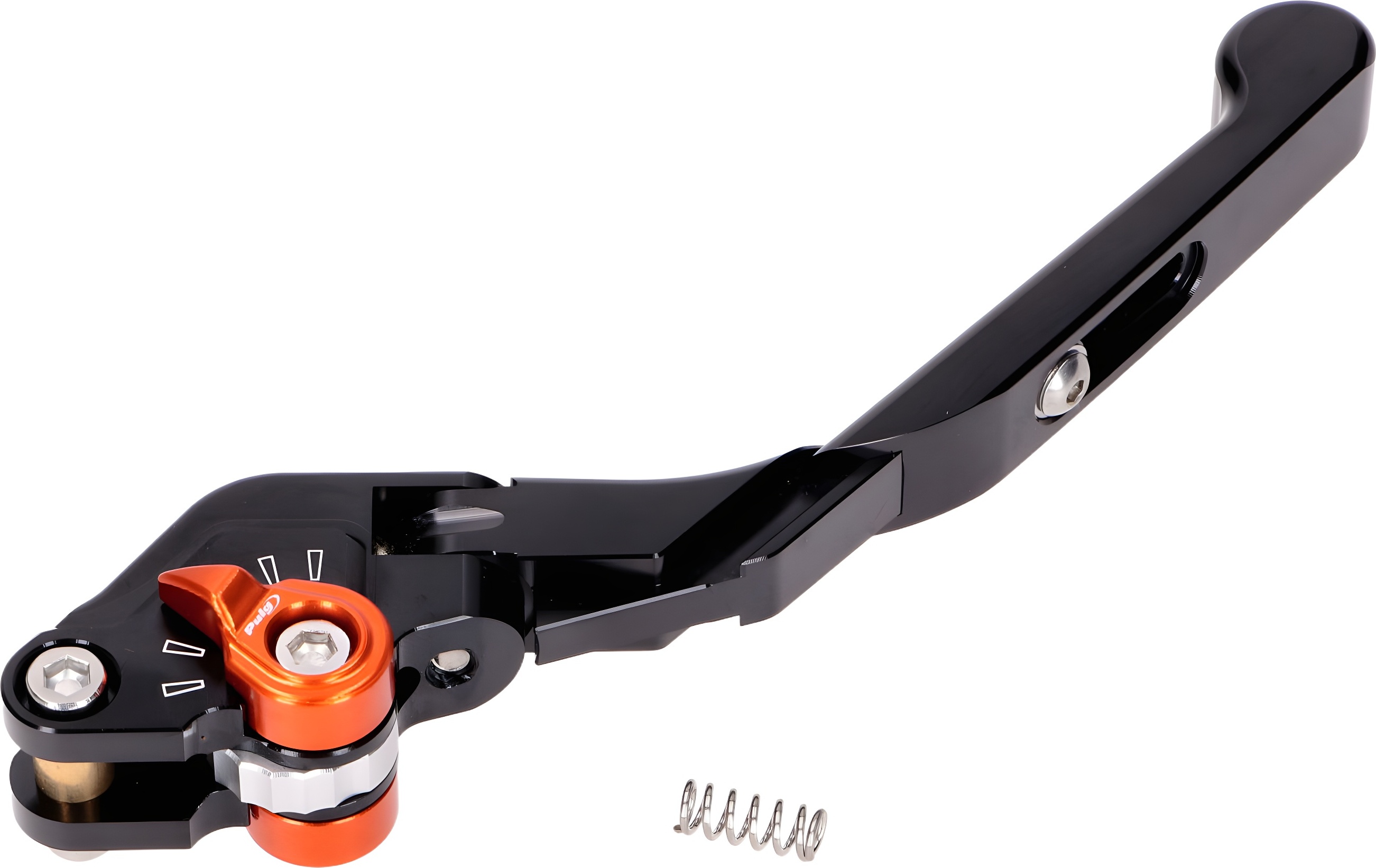 Bremshebel Puig 3.0 vorn einstellbar, klappbar, längenverstellbar, schwarz / rot PUI14-NNR